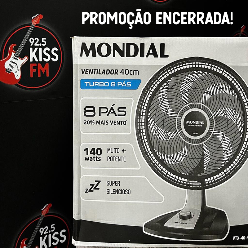 Promoção Kiss FM/Rock Cine e Mondial