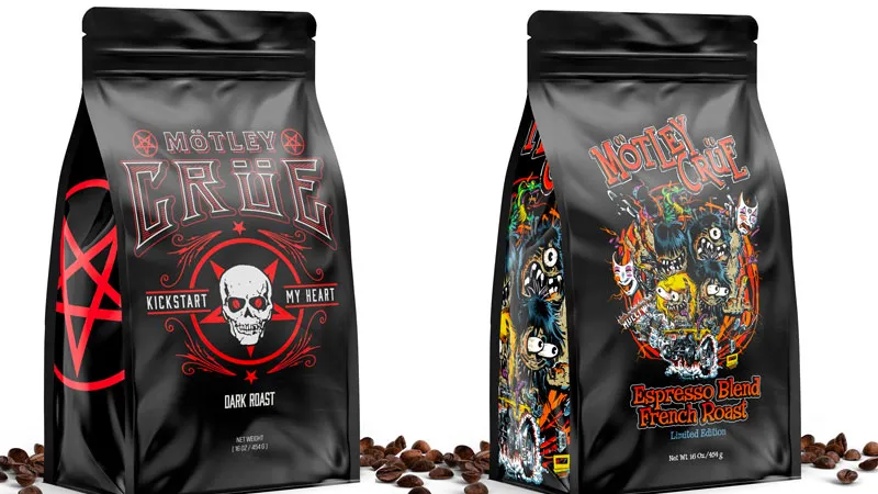Mötley Crüe agora tem sua própria marca de café