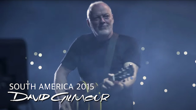 David Gilmour divulga minidocumentário ‘South America 2015’