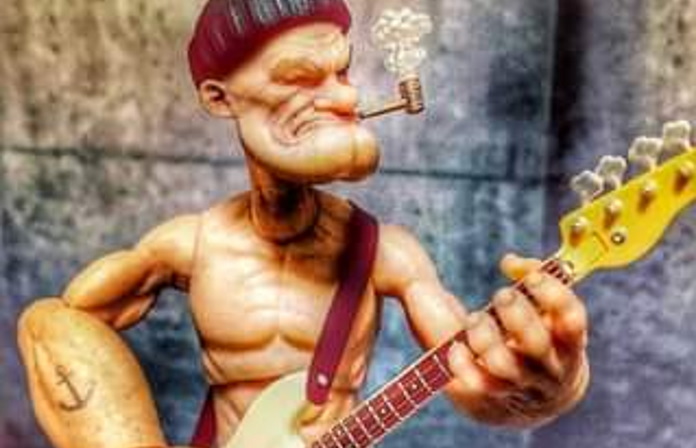 Flea, do Red Hot Chili Peppers, diz que é “o cara” para interpretar Popeye nos cinemas