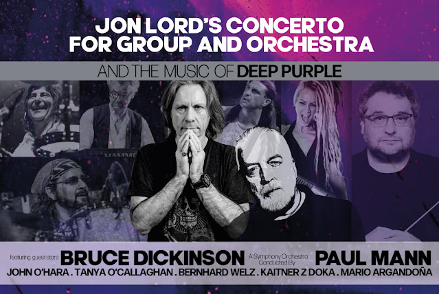 Bruce Dickinson no Brasil: turnê que celebra a música de Jon Lord & Deep Purple começa esta semana