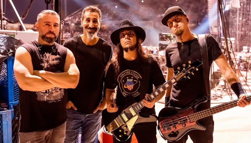 System of a Down faz primeiro show em 2023 em Las Vegas