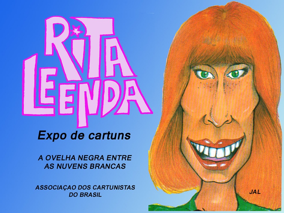 Rita Lee é homenageada por cartunistas em exposição virtual