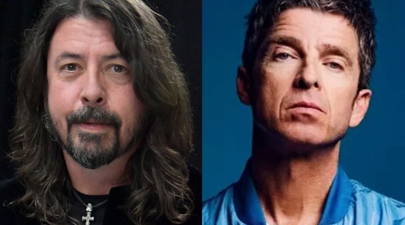 Foo Fighters e Noel Gallagher entram no top das paradas britânicas
