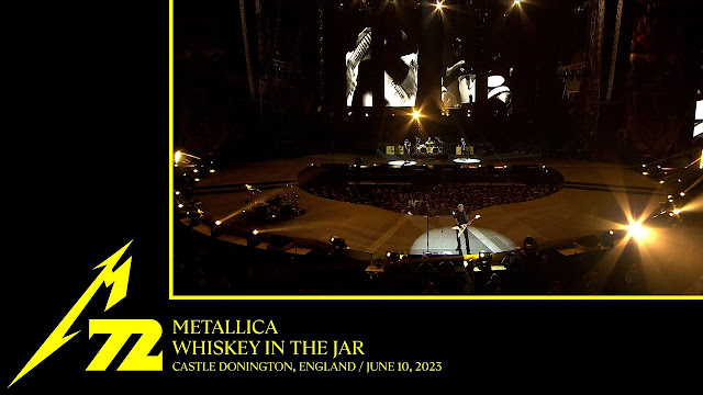 Assista à versão absolutamente épica do Metallica de “Whiskey in The Jar”, no Download Festival