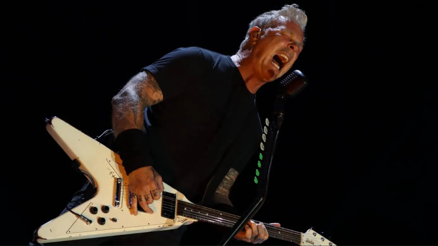 Metallica compartilha vídeo ao vivo da música “Hardwired”
