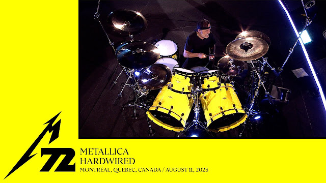 Metallica lança vídeo oficial ao vivo de “Hardwired”, em Montreal