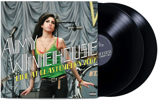 Clube do Vinil, da Universal Music Brasil, anuncia lançamento do vinil duplo de Amy Winehouse, ‘Live at Glastonbury 2007’