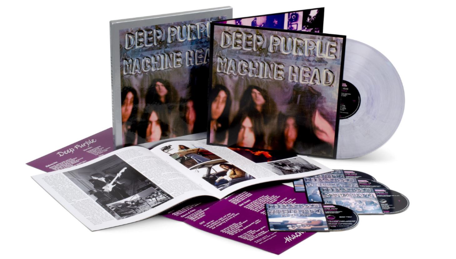 Deep Purple anuncia edição de luxo do clássico ‘Machine Head’
