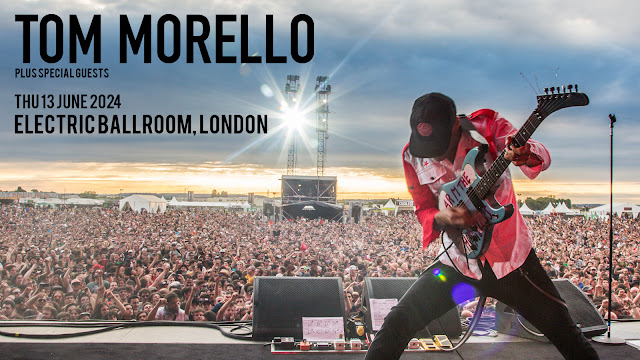 Tom Morello anuncia show superíntimo em Londres