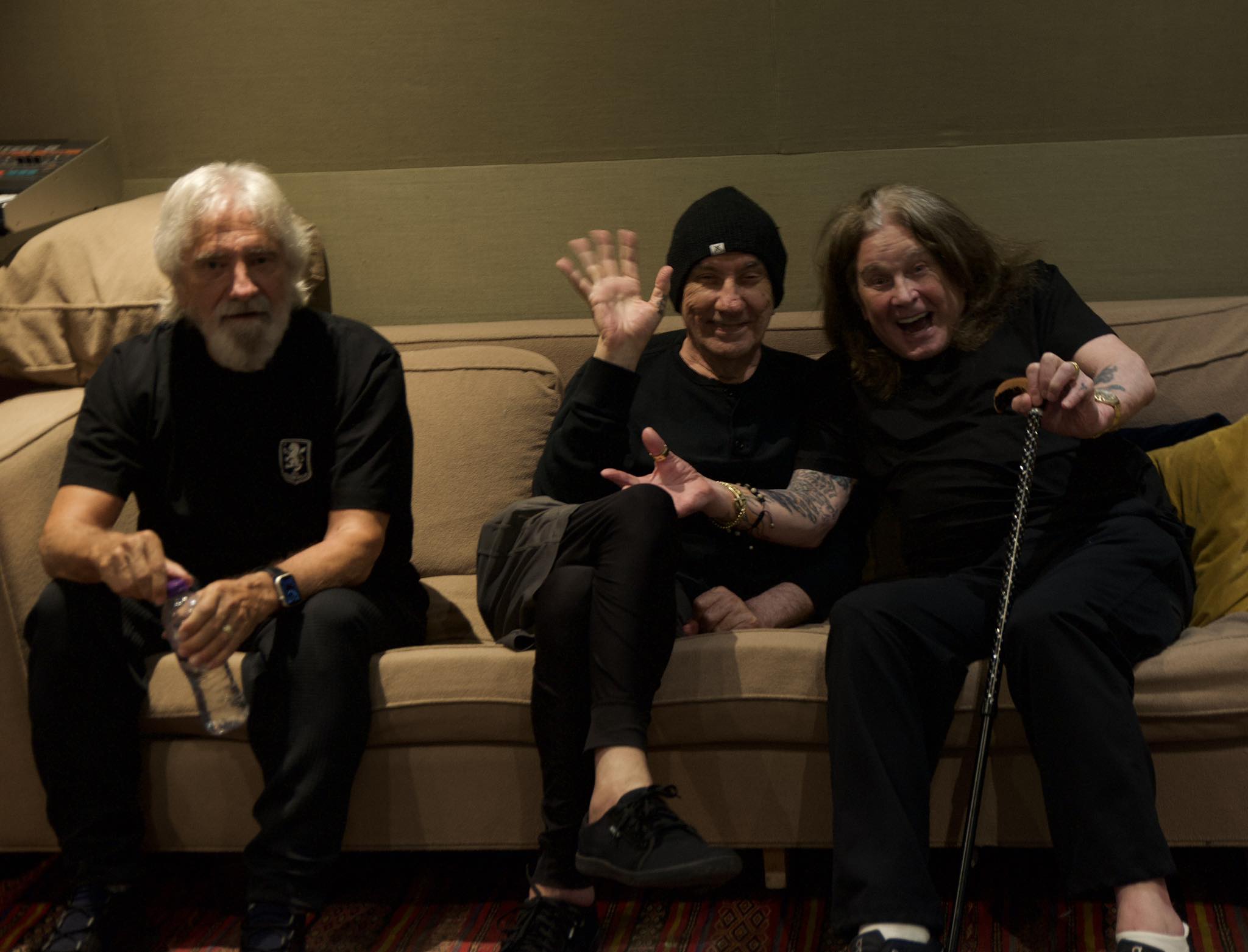 Black Sabbath publica foto de ensaio com Bill Ward e aumenta ansiedade para o show final Black Sabbath publica foto de ensaio com Bill Ward e aumenta ansiedade para o show final