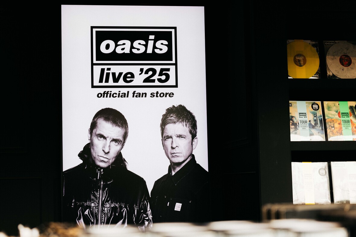 Oasis Live ’25: loja oficial para fãs abre dia 20/11 em São Paulo