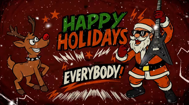 Foo Fighters lançam videoclipe animado para cover do clássico natalino de Chuck Berry, “Run Rudolph Run”